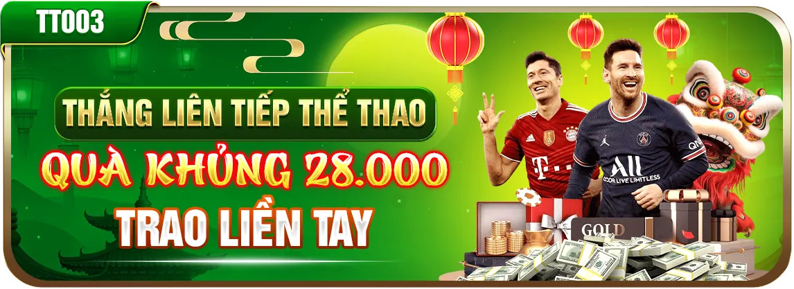Khuyến mãi chào mừng